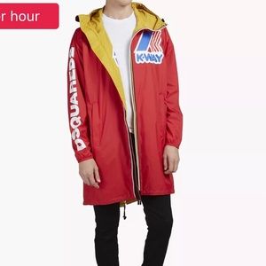 Dsquared2 Kway Reversible Windbreaker Parka